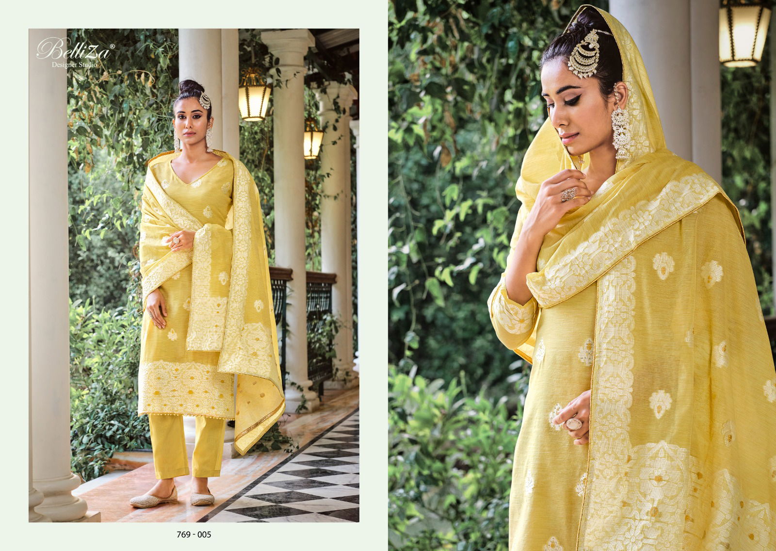 Zeenat Vol 1 By Belliza Cotton Dress Material Catalog